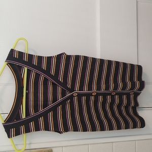 Tank knit vest by Buckle Black